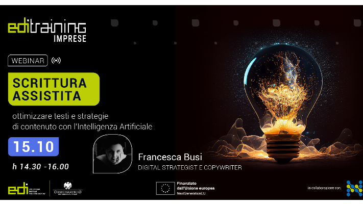 WEBINAR SCRITTURA ASSISTITA