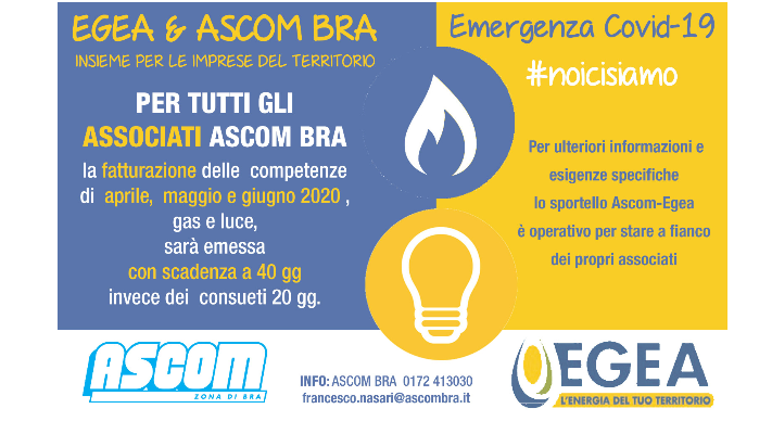 ASCOM ED EGEA INSIEME PER GLI ASSOCIATI 