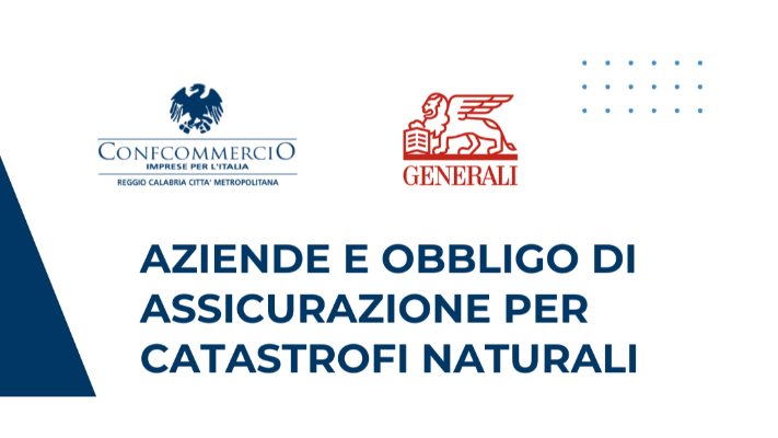 CONVENZIONE CONFCOMMERCIO-GENERALI: POLIZZE CATAST